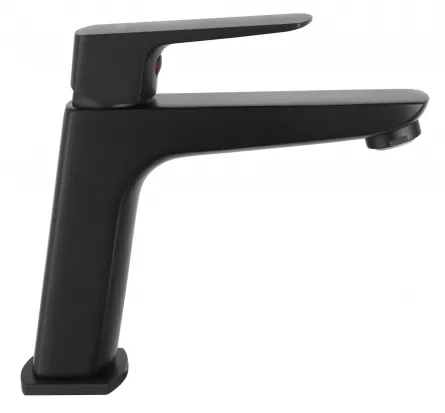 Baterie lavoar Ferro Vitto Black BVI2VLBL, monocomanda, negru