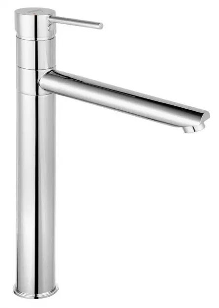 Baterie lavoar inalt Ferro Fiesta BFI2L, pipa pivotanta, monocomanda, crom