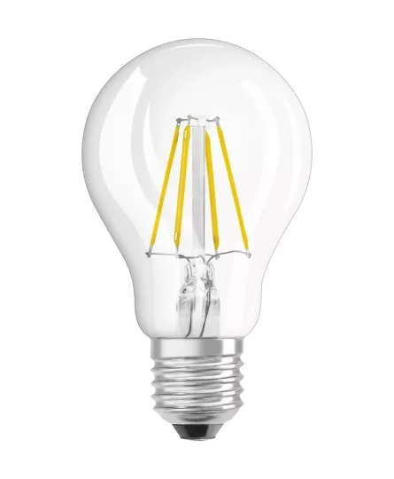 Bec LED cu filament  A60 6.5W E27 culoare alb cald 