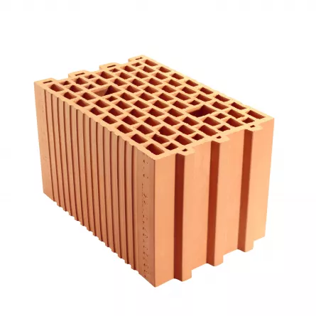 Bloc zidarie ceramic ( caramida) Porotherm PTH25NF pentru constructie ziduri exterioare grosime 25 cm