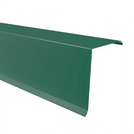 Bordura fronton mare Rufster Eco 0,45 mm grosime 6020 MS verde-crom mat structurat