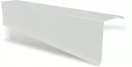 Bordura fronton standard Rufster Premium 0,5 mm grosime, 9006 gri aluminiu lucios