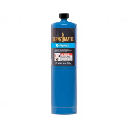 Butelie gaz Bernzomatic cu ventil propan, ambalare 400 gr
