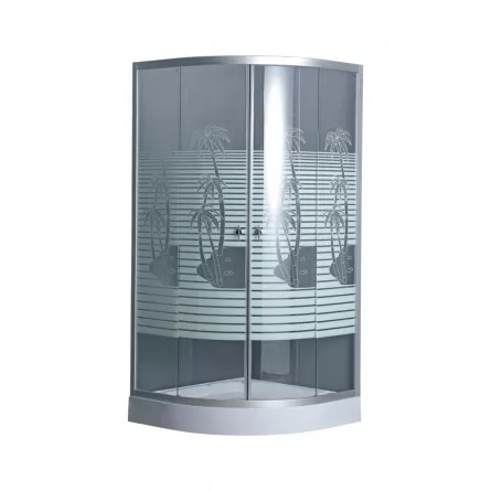 Cabina dus 8215, cada joasa, model palmieri, 90x90x194 2 piese