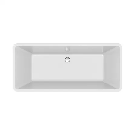 Cada freestanding CREA S301-299, 162 x 72 cm, acril, alb