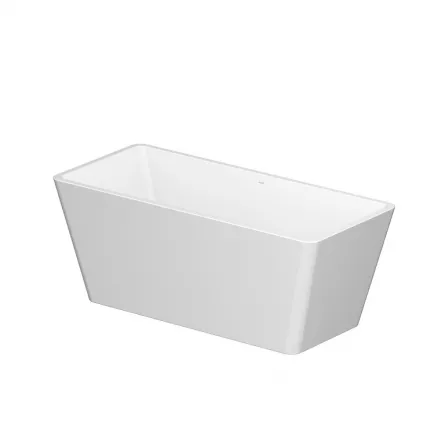 Cada freestanding CREA S301-299, 162 x 72 cm, acril, alb