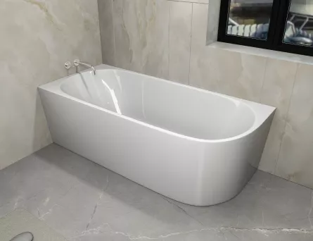 Cada freestanding FARO, 170 x 75 cm, acryl, montaj stanga