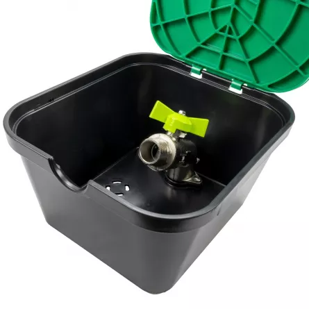 Camin gradina pentru irigatii Denken 220 WV cu robinet 3/4"
