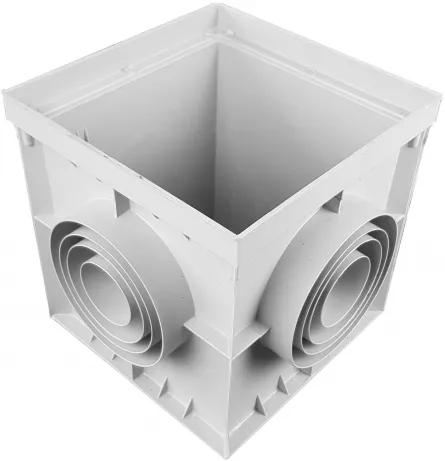 Camin pluvial gri D400X400