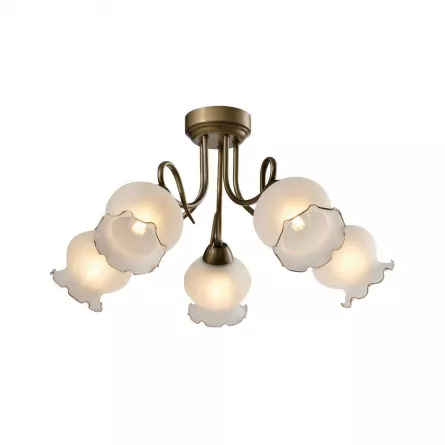 Candelabru Columbine 5, 5 x E27, Klausen KL1050004