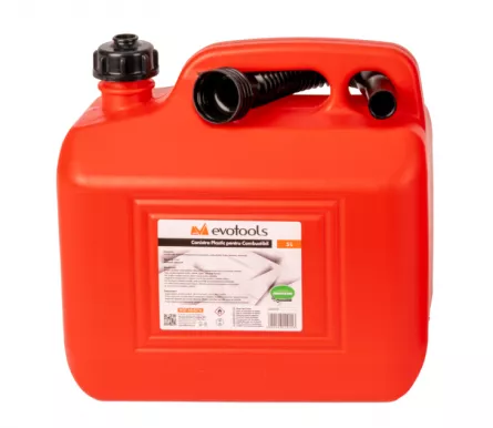 Canistra combustibil EvoTools, 5 l, plastic HDPE, palnie, certificare UN