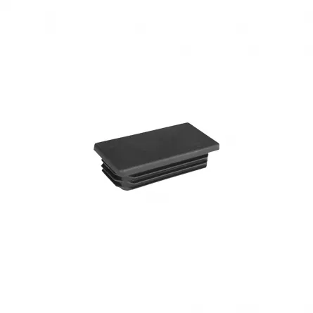 Capac pentru stalp, din plastic 14-111, dimensiuni 40 x 20 mm, culoare neagra