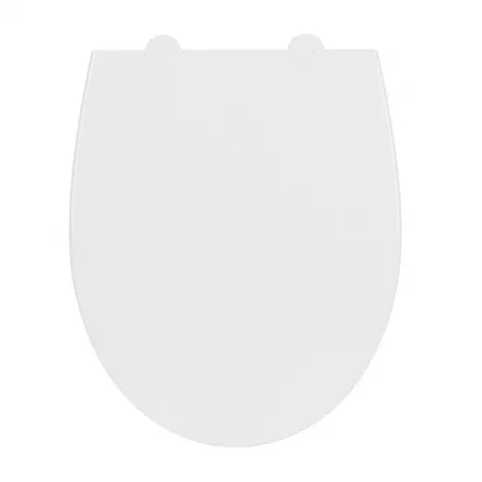 Capac WC Cersanit Delfi, polipropilena, antibacterian, alb