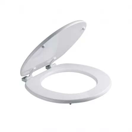Capac WC, Savini, MDF vopsit, universal, Alb CWAT