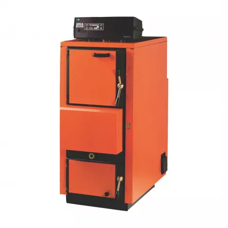 Cazan Arca Aspiro Arca Aspiro 43 inox culoare portocalie