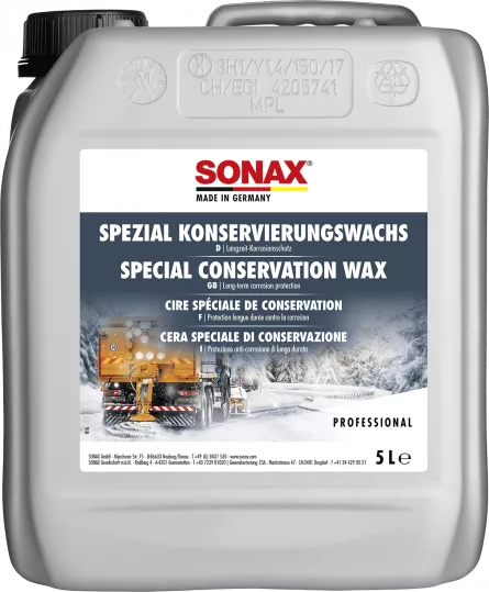 Ceara speciala pentru protectie SONAX, 5 l