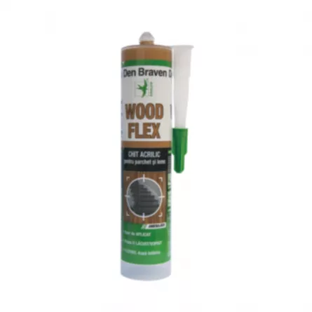 Chit acrilic pentru parchet si lemn, cires 280 ml