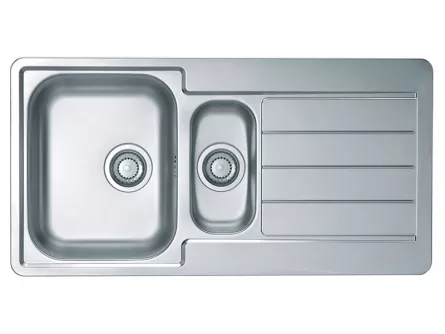 Chiuveta bucatarie inox Alveus Line 10, 98x50 cm, montaj incastrat, reversibila