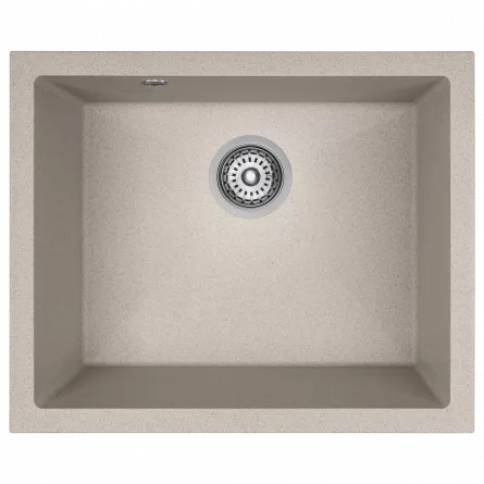 Chiuveta granit Ibiza Kuchinox SBI 410U, 56 x 46 cm, 1 cuva, bej