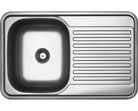 Chiuveta inox Kuchinox Faro SKH 011T, 78x48x18.5 cm