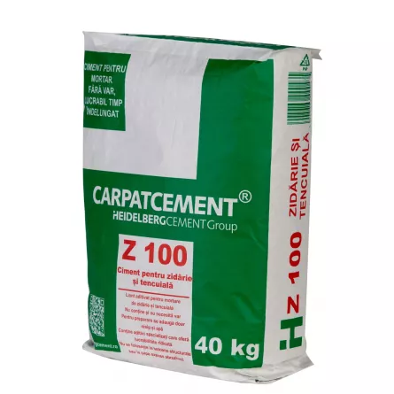 Ciment Z100 pentru tencuieli si zidarie, ambalare 20 kg