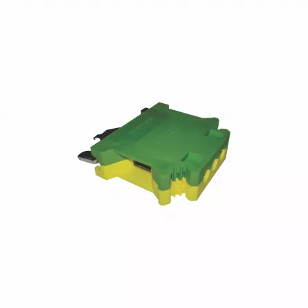 Clema SIR, Comtec, culoare galben-verde (impamantare),  4 mm