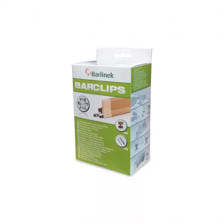 Cleme pentru fixare plinte, model P20, set de 50 bucati