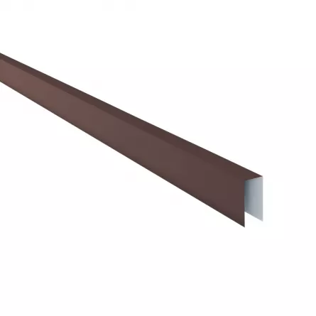 Coama pentru gard Rufster Premium 0,5 mm grosime 8019MS maro-grafit mat structurat