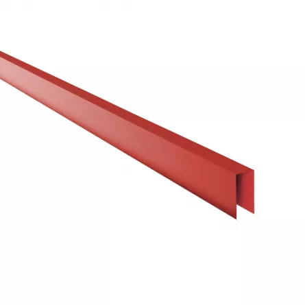 Coama pentru gard Rufster Super 0,60 mm grosime rosu 3011 PUR