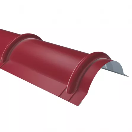 Coame pentru tigla Rufster Premium 0,5 mm grosime 3005 MS visiniu mat structurat