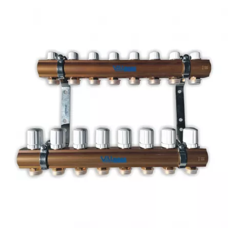 Colector Valrom Quadro 8 circuite robineti