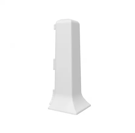 Colt exterior pentru plinta Linela 401, culoare alba, set doua bucati