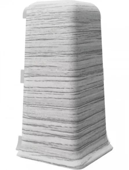 Colt exterior pentru plinta Vox Esquero 620, culoare gri, set doua bucati