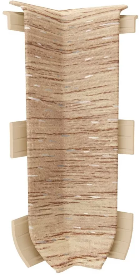 Colt interior pentru plinta Linela 410, stejar deschis, set doua bucati