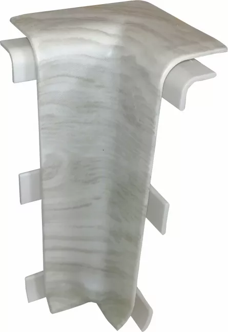 Colt interior pentru plinta Vox Esquero 622, culoare gri deschis, set doua bucati
