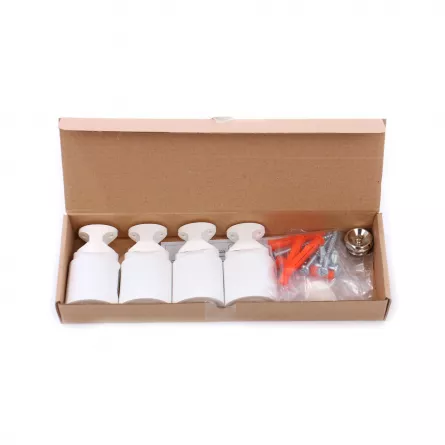 Console radiator Radox scarita culoare alb