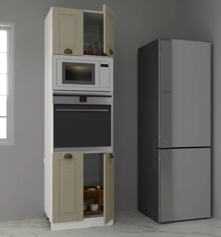 Corp inalt bucatarie MDF Square, 60 cm, fag