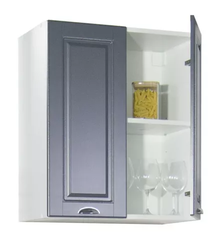 Corp superior bucatarie MDF Square, 60 cm, antracit