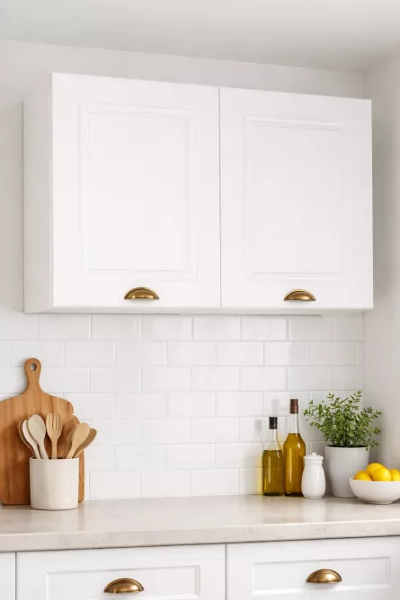 Corp suspendat bucatarie MDF Square, alb