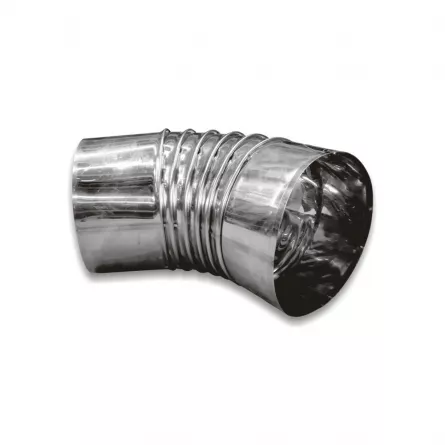 Cot inox Niko D 120 unghi 45 diametru 120 mm culoare inox