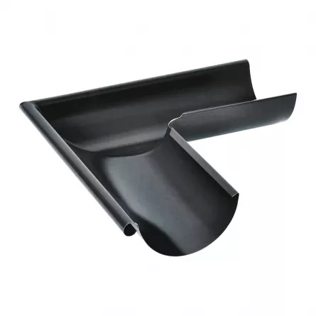 Cot jgheab 90*exterior Q150 negru 9005