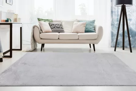 Covor Emotion Silver 60*110 dimensiune 110 x 60 cm grosime 27 mm culoare gri
