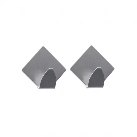 Cuier perete, inox, 2 buc, AWD02091330