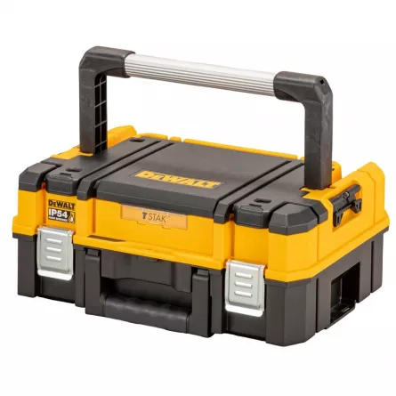 Cutie organizare DeWALT DWST83344-1 TSTAK IP54 cu suprafata redusa de sus