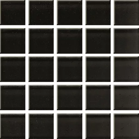 Decor faianta Black Glass Mosaic, dimensiune 25 x 25 cm