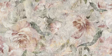 Decor pentru faianta, Chianta Flowers, dimensiuni 30 x 60 cm, 3 bucati