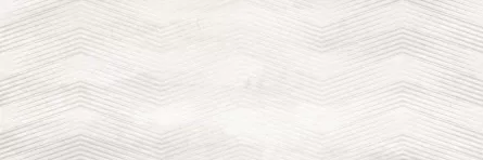 Decor pentru faianta, Spectre White Geo, dimensiuni 25 x 75 cm