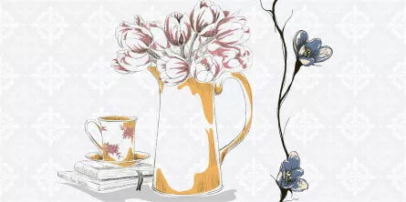 Decor pentru faianta, SU 7013 HL2, dimensiuni 30 x 60 cm