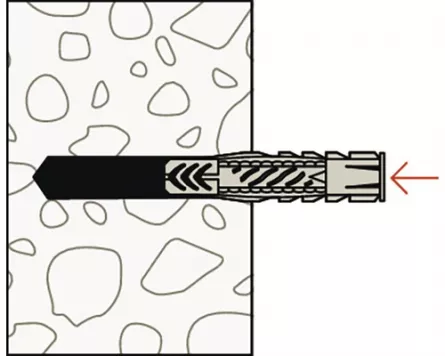 Dibluri de naylon FS UX 10X60