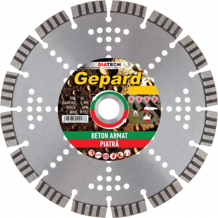 Disc diamantat GEPARD 125